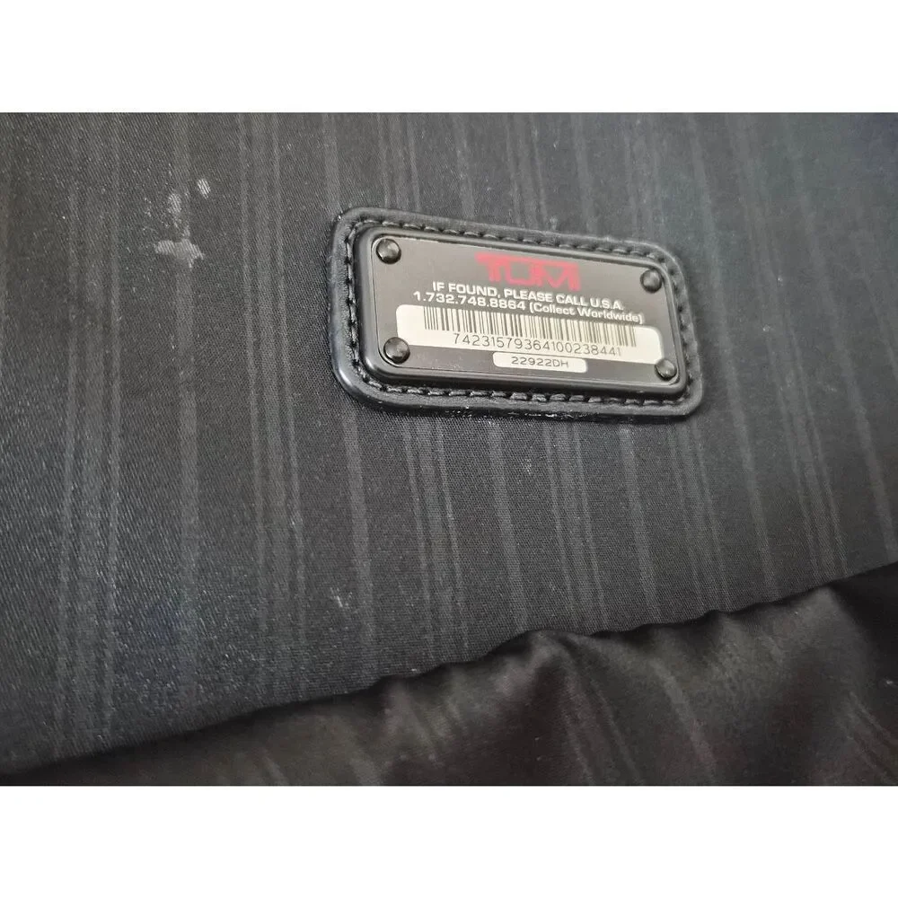 Tumi carryon luggage
